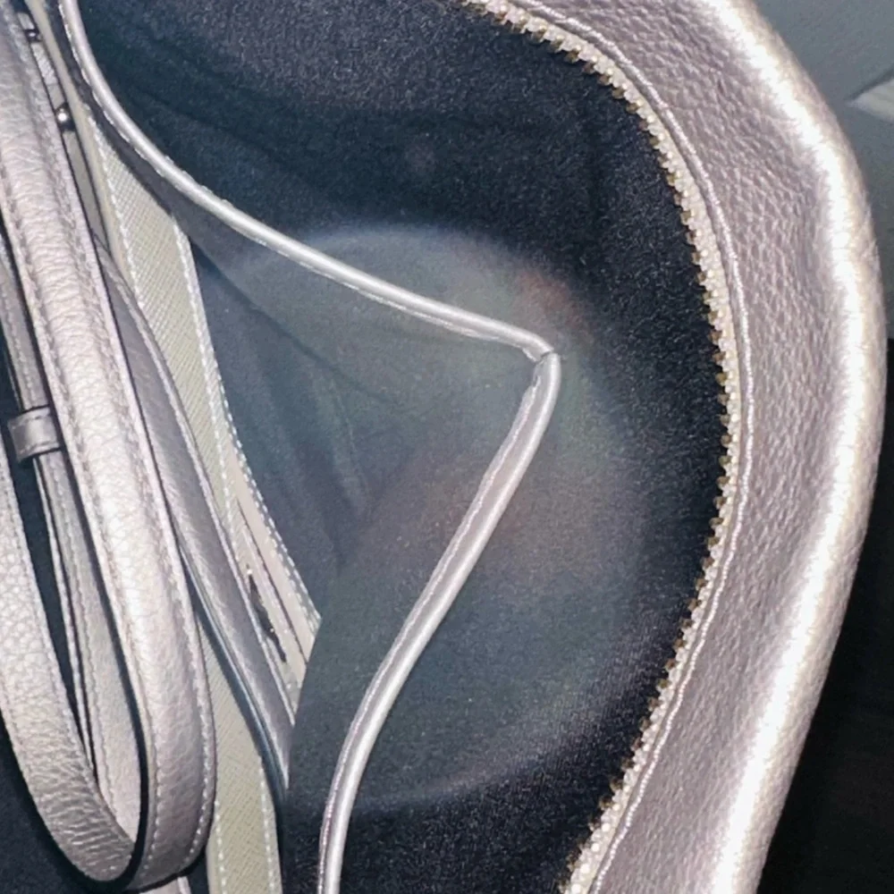 COACH Isabella Shoulder/Crossbody Bag,Pebble Leather,Light Metallic Champagne - Picture 12 of 15